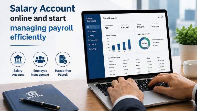 Salary Account online