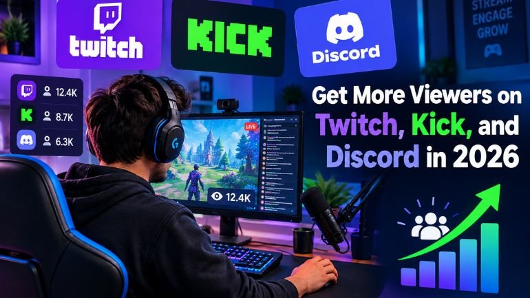 Twitch and Kick